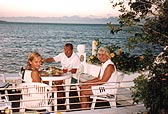 G&auml;ste an Deck